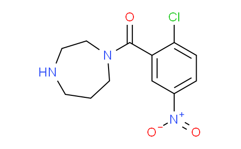 CAS No. 1156199-38-0, (2-Chloro-5-nitrophenyl)(1,4-diazepan-1-yl)methanone