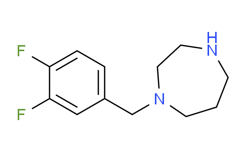 CAS No. 1178292-54-0, 1-(3,4-Difluorobenzyl)-1,4-diazepane