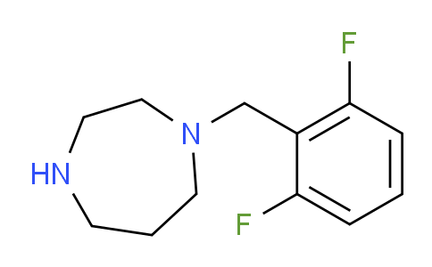 CAS No. 1179515-18-4, 1-(2,6-Difluorobenzyl)-1,4-diazepane