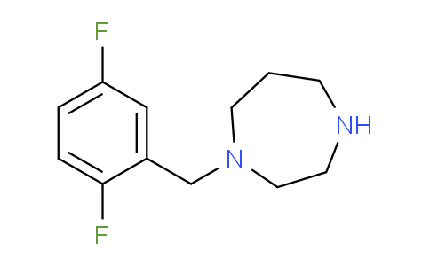 CAS No. 1183376-34-2, 1-(2,5-Difluorobenzyl)-1,4-diazepane