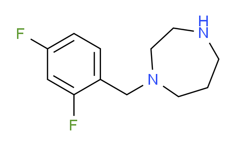 CAS No. 1183888-56-3, 1-(2,4-Difluorobenzyl)-1,4-diazepane