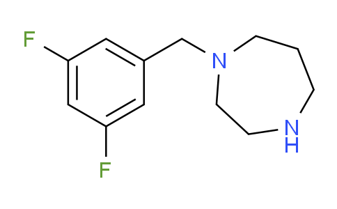 CAS No. 1240566-10-2, 1-(3,5-Difluorobenzyl)-1,4-diazepane