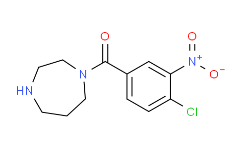 CAS No. 1240573-70-9, (4-Chloro-3-nitrophenyl)(1,4-diazepan-1-yl)methanone