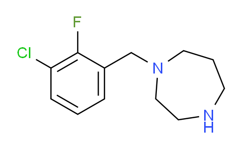 CAS No. 1240574-31-5, 1-(3-Chloro-2-fluorobenzyl)-1,4-diazepane
