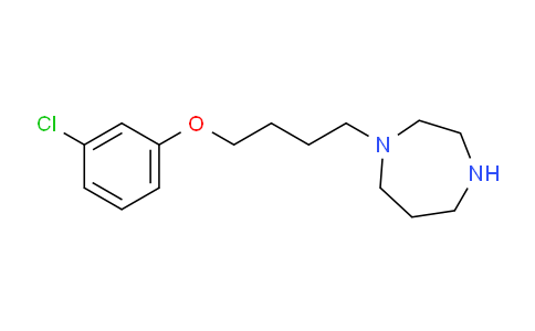 CAS No. 1240574-99-5, 1-(4-(3-Chlorophenoxy)butyl)-1,4-diazepane