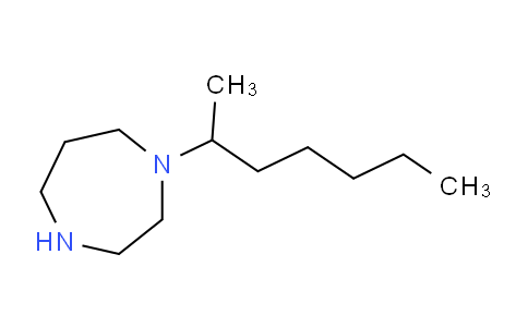 CAS No. 1240575-03-4, 1-(Heptan-2-yl)-1,4-diazepane