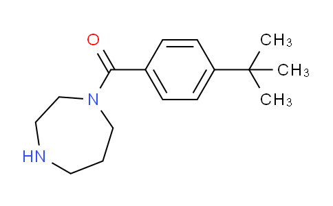 CAS No. 815651-12-8, (4-(tert-Butyl)phenyl)(1,4-diazepan-1-yl)methanone