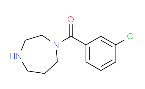 CAS No. 815651-32-2, (3-Chlorophenyl)(1,4-diazepan-1-yl)methanone