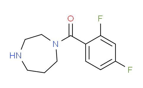CAS No. 926199-48-6, (1,4-Diazepan-1-yl)(2,4-difluorophenyl)methanone