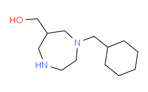 CAS No. 1158734-79-2, (1-(Cyclohexylmethyl)-1,4-diazepan-6-yl)methanol