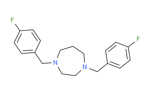 CAS No. 132481-39-1, 1,4-Bis(4-fluorobenzyl)-1,4-diazepane