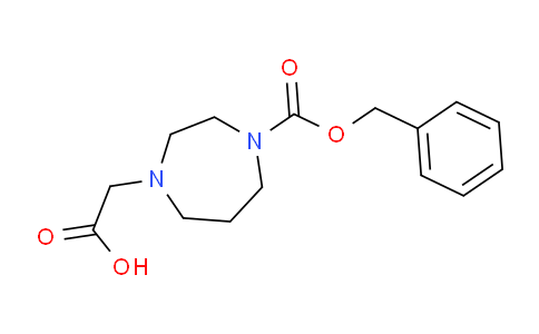 CAS No. 1342524-44-0, 2-(4-((Benzyloxy)carbonyl)-1,4-diazepan-1-yl)acetic acid