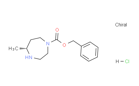 CAS No. 1030377-27-5, (R)-Benzyl 5-methyl-1,4-diazepane-1-carboxylate hydrochloride