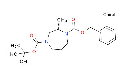 CAS No. 1360538-91-5, (S)-1-Benzyl 4-tert-butyl 2-methyl-1,4-diazepane-1,4-dicarboxylate