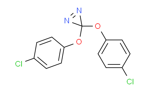 CAS No. 651306-54-6, 3,3-Bis(4-chlorophenoxy)-3H-diazirine
