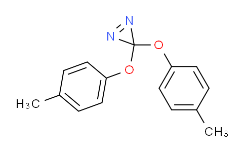 CAS No. 651306-53-5, 3,3-Bis(p-tolyloxy)-3H-diazirine
