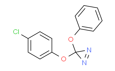 CAS No. 651306-56-8, 3-(4-Chlorophenoxy)-3-phenoxy-3H-diazirine