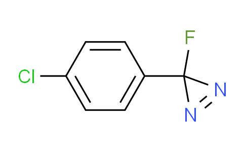 CAS No. 95911-67-4, 3-(4-Chlorophenyl)-3-fluoro-3H-diazirine