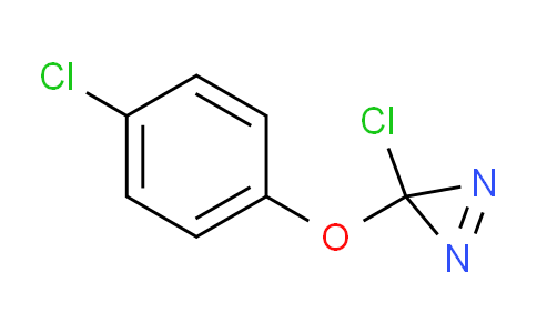 CAS No. 651306-47-7, 3-Chloro-3-(4-chlorophenoxy)-3H-diazirine