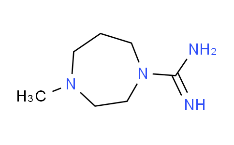 CAS No. 59775-29-0, 4-Methyl-1,4-diazepane-1-carboximidamide