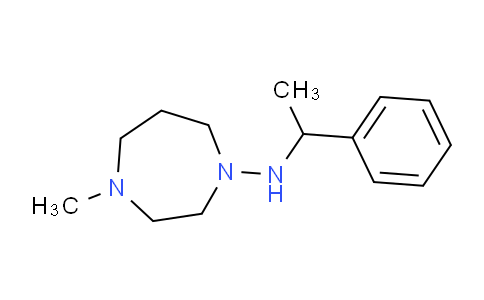 CAS No. 87498-58-6, 4-Methyl-N-(1-phenylethyl)-1,4-diazepan-1-amine