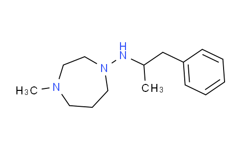 CAS No. 87498-61-1, 4-Methyl-N-(1-phenylpropan-2-yl)-1,4-diazepan-1-amine