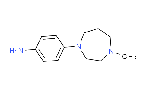 CAS No. 219132-82-8, 4-(4-Methyl-1,4-diazepan-1-yl)aniline