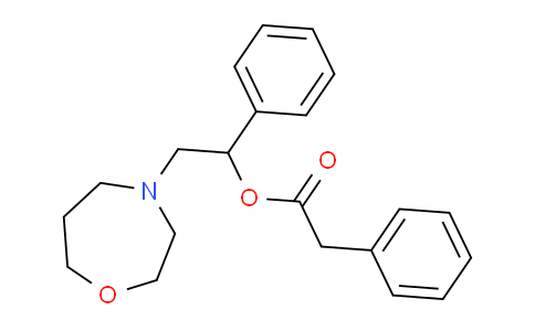 CAS No. 23202-22-4, 2-(1,4-Oxazepan-4-yl)-1-phenylethyl 2-phenylacetate