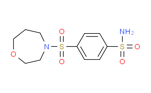 CAS No. 55619-42-6, 4-((1,4-Oxazepan-4-yl)sulfonyl)benzenesulfonamide