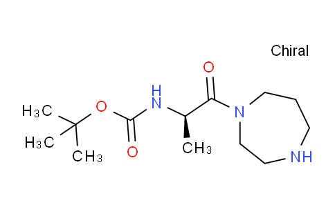 CAS No. 864754-26-7, (R)-tert-Butyl (1-(1,4-diazepan-1-yl)-1-oxopropan-2-yl)carbamate