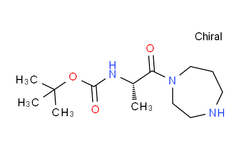 CAS No. 864754-27-8, (S)-tert-Butyl (1-(1,4-diazepan-1-yl)-1-oxopropan-2-yl)carbamate