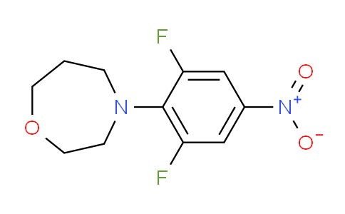 CAS No. 918137-44-7, 4-(2,6-Difluoro-4-nitrophenyl)-1,4-oxazepane