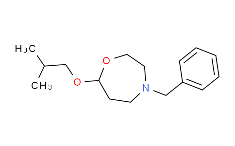 CAS No. 61710-09-6, 4-Benzyl-7-isobutoxy-1,4-oxazepane
