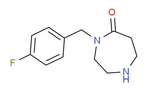 CAS No. 1220035-99-3, 4-(4-Fluorobenzyl)-1,4-diazepan-5-one