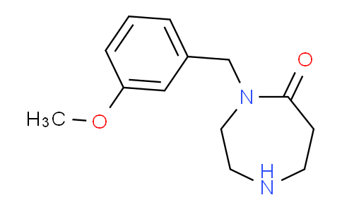 CAS No. 1220036-03-2, 4-(3-Methoxybenzyl)-1,4-diazepan-5-one