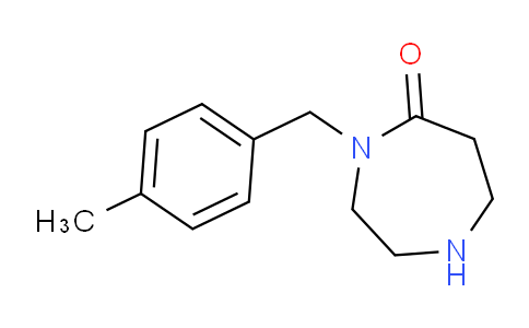 CAS No. 1220038-69-6, 4-(4-Methylbenzyl)-1,4-diazepan-5-one
