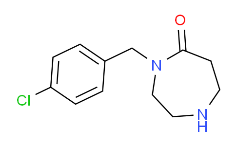CAS No. 1076243-02-1, 4-(4-Chlorobenzyl)-1,4-diazepan-5-one