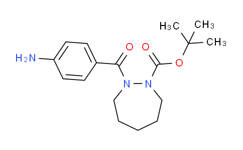 CAS No. 1135283-03-2, tert-Butyl 2-(4-aminobenzoyl)-1,2-diazepane-1-carboxylate