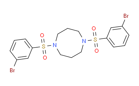 CAS No. 1133116-31-0, 1,5-Bis((3-bromophenyl)sulfonyl)-1,5-diazocane