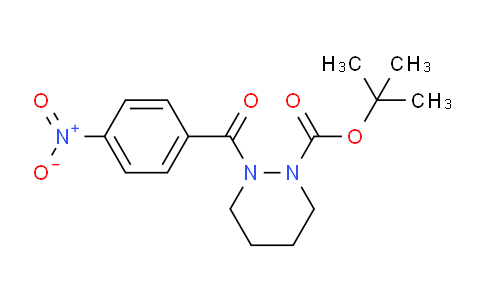 CAS No. 443295-21-4, tert-Butyl 2-(4-nitrobenzoyl)tetrahydropyridazine-1(2H)-carboxylate