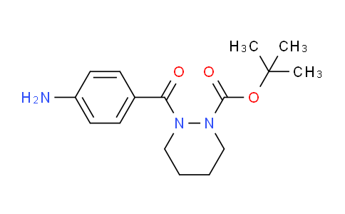 CAS No. 1135283-60-1, tert-Butyl 2-(4-aminobenzoyl)tetrahydropyridazine-1(2H)-carboxylate