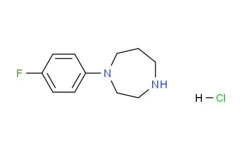 CAS No. 263409-96-7, 1-(4-Fluorophenyl)homopiperazine hydrochloride