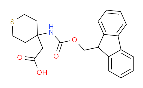CAS No. 946727-62-4, (4-Fmoc-amino-tetrahydrothiopyran-4-yl)acetic acid