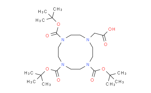 CAS No. 247193-74-4, 1,4,7-Tri-Boc-10-(carboxymethyl)-1,4,7,10-tetraazacyclododecane