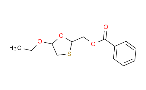 CAS No. 138760-43-7, (5-ethoxy-1,3-oxathiolan-2-yl)methyl benzoate