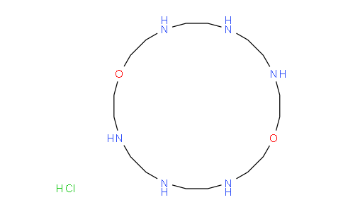 CAS No. 126875-53-4, 1,13-Dioxa-4,7,10,16,19,22-hexaazacyclotetracosane hydrochloride