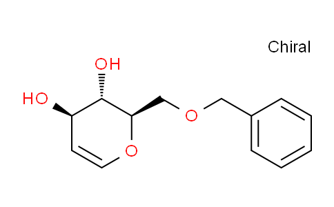 CAS No. 165524-85-6, (2R,3S,4R)-2-((Benzyloxy)methyl)-3,4-dihydro-2H-pyran-3,4-diol