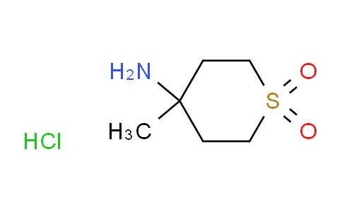 CAS No. 1986297-99-7, 4-methyl-1,1-dioxo-thian-4-amine;hydrochloride