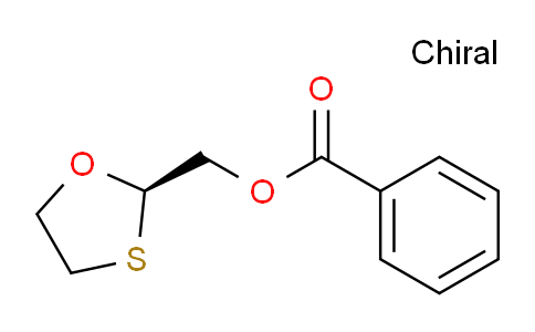 CAS No. 372112-46-4, [(2R)-1,3-oxathiolan-2-yl]methyl benzoate