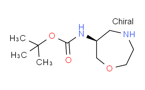 CAS No. 2306247-11-8, tert-butyl N-[(6S)-1,4-oxazepan-6-yl]carbamate